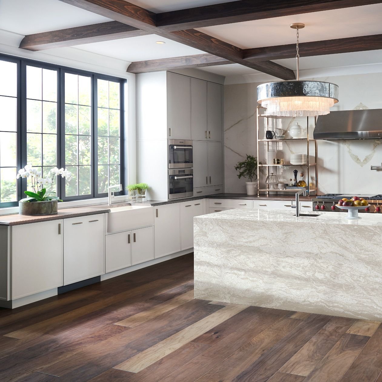 Modern kitchen from Affinity Flooring Of The Desert In Yucca Valley